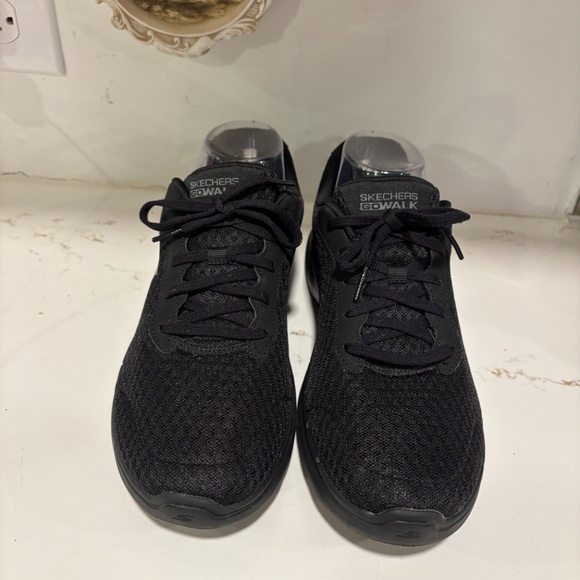 Skechers Womens Performance Go Walk 4 Shoes Training Running Size 9.5 Black - Picture 7 of 10